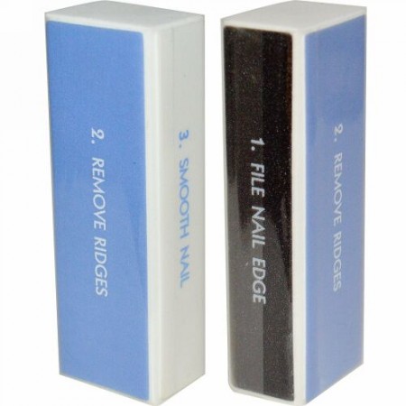 Honeybee Gardens, 4 サイド・ネイルファイル/バッファー（爪やすり） (Discontinued Item)