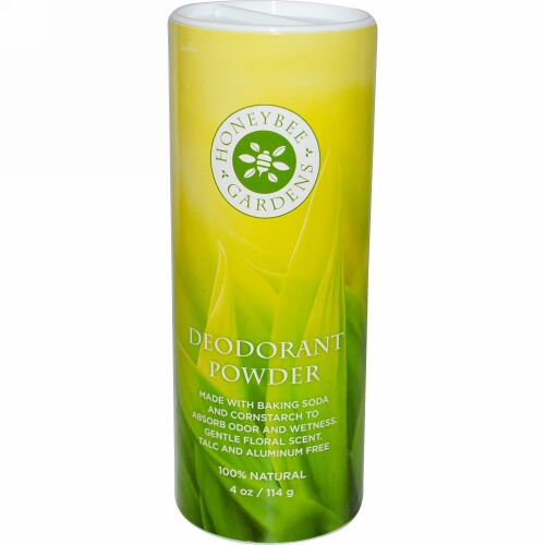 Honeybee Gardens, デオドラントパウダー、4 oz (114 g) (Discontinued Item)