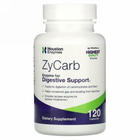 Houston Enzymes, ザイカーブ、カプセル120粒