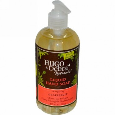 Hugo Naturals, 液体ハンドソープ、グレープフルーツ、12 fl oz (355 ml) (Discontinued Item)