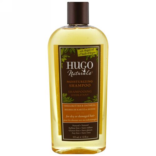 Hugo Naturals, 保湿シャンプー、 シアバター & オートミール、 12 fl oz (355 ml) (Discontinued Item)