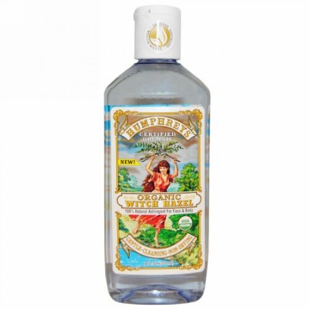 Humphrey's, 認定オーガニックウィッチヘーゼル、 8 fl oz (237 ml) (Discontinued Item)