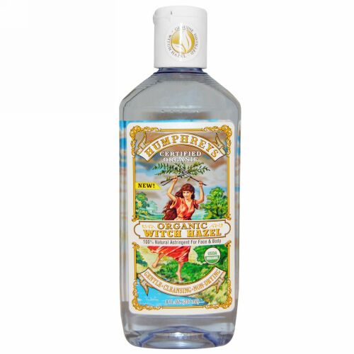 Humphrey's, 認定オーガニックウィッチヘーゼル、 8 fl oz (237 ml) (Discontinued Item)