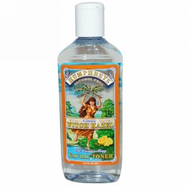 Humphrey's, シトラス・ウィッチヘーゼル、オイル・コントローリング・フェイシャルトナー、 8 液量オンス (237 ml) (Discontinued Item)