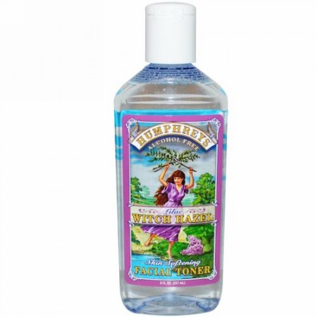 Humphrey's, スキンソフトニングフェイシャルトナー、ライラックウィッチヘイゼル、無香料、8オンス (237 ml) (Discontinued Item)