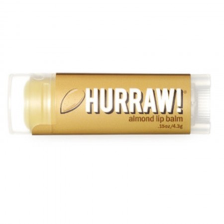 Hurraw! Balm, リップバーム, アーモンド, .15オンス (4.3 g) (Discontinued Item)