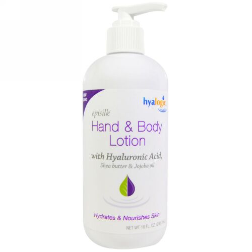 Hyalogic, エピシルク（Episilk）, ヒアルロン酸配合 ハンド＆ボディローション, 10液量オンス（295.7 ml） (Discontinued Item)