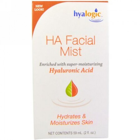 Hyalogic, ヒアルロン酸配合HAフェイシャルミスト, 2オンス（59 ml） (Discontinued Item)