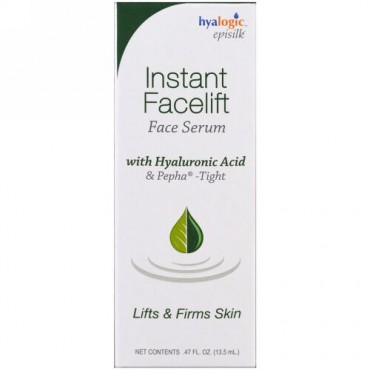 Hyalogic , インスタントフェイスリフトフェイスセラム、0.47液量オンス (13.5 ml) (Discontinued Item)