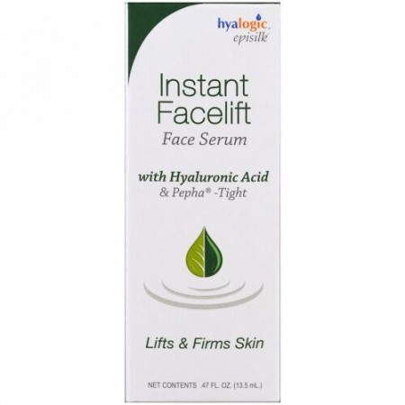 Hyalogic , インスタントフェイスリフトフェイスセラム、0.47液量オンス (13.5 ml) (Discontinued Item)