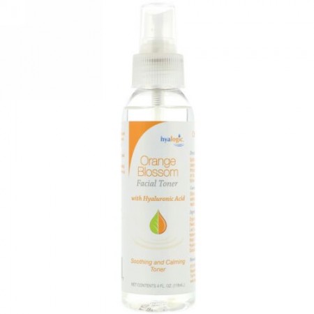 Hyalogic , オレンジブロッサム フェイシャル トナー、4 fl oz (118 ml) (Discontinued Item)