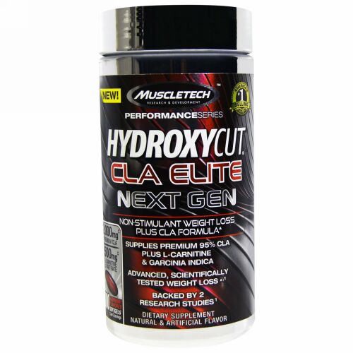 Hydroxycut, Performance Series, CLA Elite Next Gen, Raspberry Flavored, 100 Softgels (Discontinued Item)