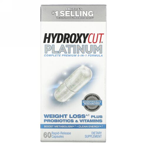 Hydroxycut, Platinum, 60 Rapid-Release Capsules