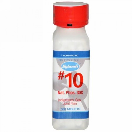 Hyland's, リン酸ナトリウム 30X、#10、500錠 (Discontinued Item)