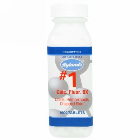 Hyland's, #1 カルクフロアー 6X、1000 錠 (Discontinued Item)