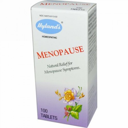 Hyland's, メノポーズ（更年期）、100錠 (Discontinued Item)