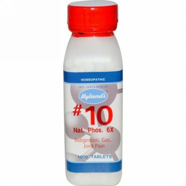 Hyland's,  Nat. Phos. 6X, #10, 1000 Tablets