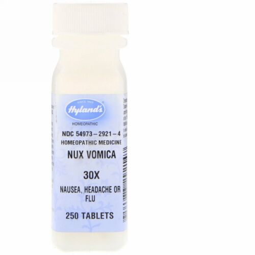 Hyland's, マチン（Nux Vomica）30倍, 250錠