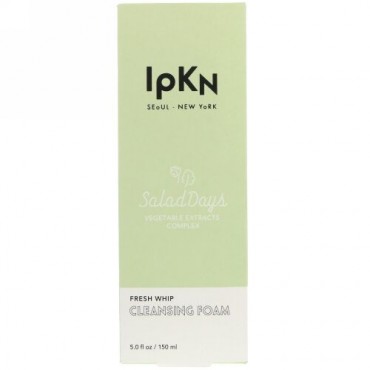 IPKN, フレッシュホイップ・クレンジングフォーム、5.0 fl oz (150 ml) (Discontinued Item)