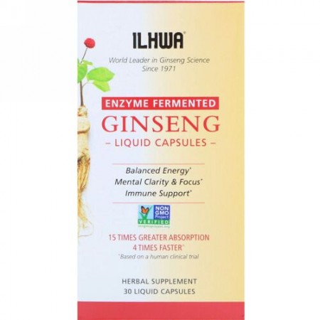 Ilhwa, ジンスト（Ginst) 15®, 21st Century Ginseng, 30 Softgels