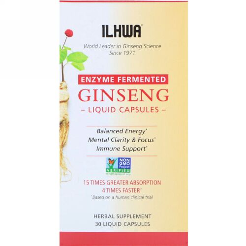 Ilhwa, ジンスト（Ginst) 15®, 21st Century Ginseng, 30 Softgels