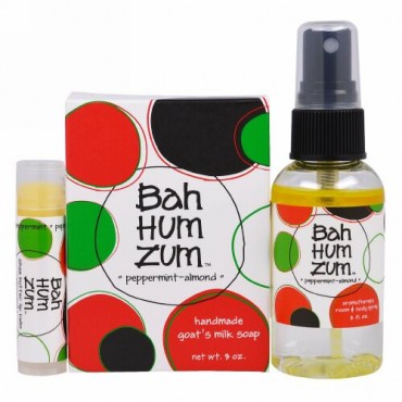 Indigo Wild, Bah Hum Zum Gift Set, Zum Bar, Mini Mist & Kiss Stick (Discontinued Item)