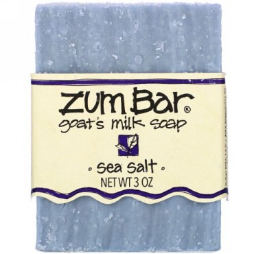 Indigo Wild, Zum Bar, Goat's Milk  Soap, Sea Salt, 3 oz