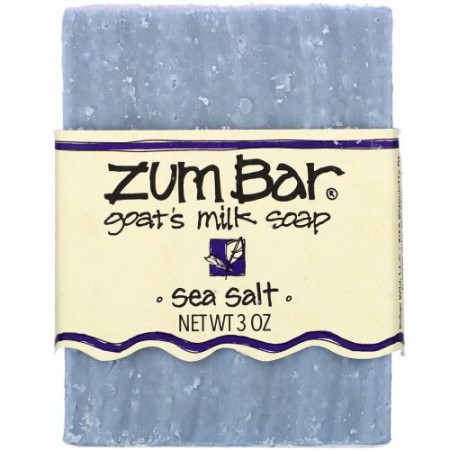 Indigo Wild, Zum Bar, Goat's Milk  Soap, Sea Salt, 3 oz