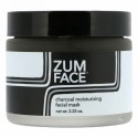 Indigo Wild, Zumフェイス、炭モイスチャライジングフェイシャルマスク、2.25オンス (Discontinued Item)