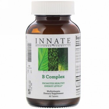 Innate Response Formulas, B コンプレックス、 90 タブレット