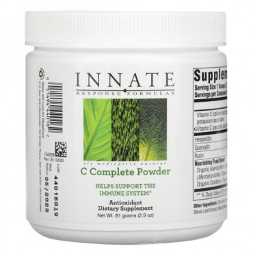 Innate Response Formulas, C-コンプリート パウダー、 2.9 z (81 g)