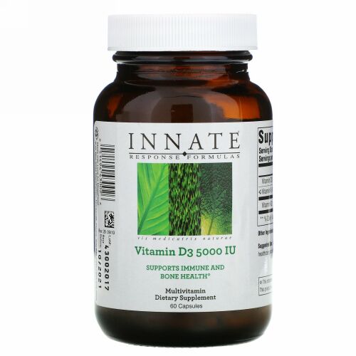 Innate Response Formulas, ビタミンD3、5,000IU、60粒