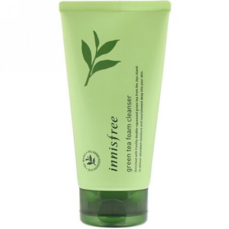 Innisfree, Green Tea Foam Cleanser, 150 ml (Discontinued Item)