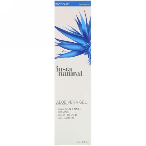 InstaNatural, アロエベラ・バス&ビューティージェル、肌をなだめる&潤い補給、240ml（8 fl oz） (Discontinued Item)