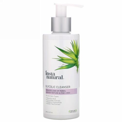 InstaNatural, グリコールクレンザー、200ml（6.7液量オンス）