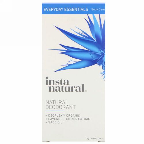 InstaNatural, Natural Deodorant, 2.5 oz (71 g) (Discontinued Item)