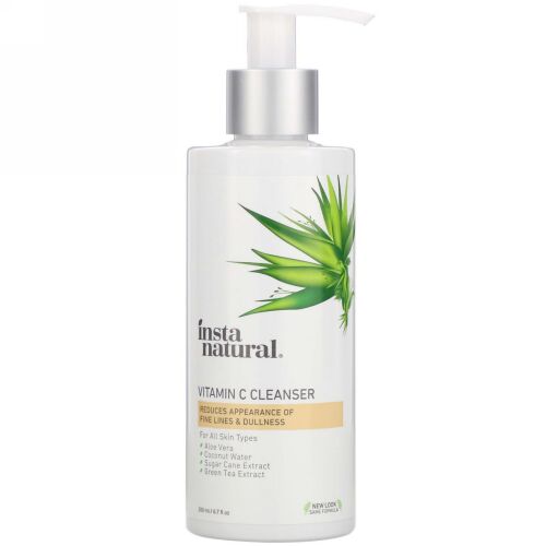 InstaNatural, ビタミンCクレンザー、200ml（6.7液量オンス）