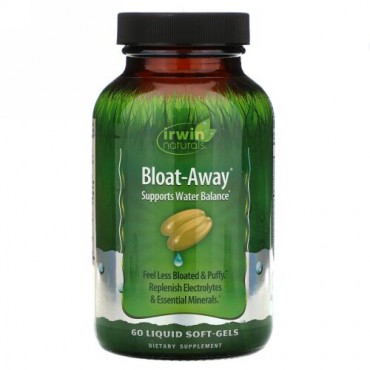 Irwin Naturals, ブロートアウェイ®, 液状ソフトジェル 60 粒