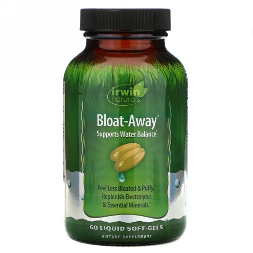 Irwin Naturals, ブロートアウェイ®, 液状ソフトジェル 60 粒