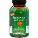 Irwin Naturals, Brain Awake Quick Energy, 60 Liquid Soft-Gels (Discontinued Item)