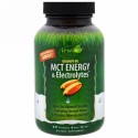 Irwin Naturals, ココナッツオイル, MCT エナジー＆エレクトロライツ , 液状ソフトジェル60錠 (Discontinued Item)