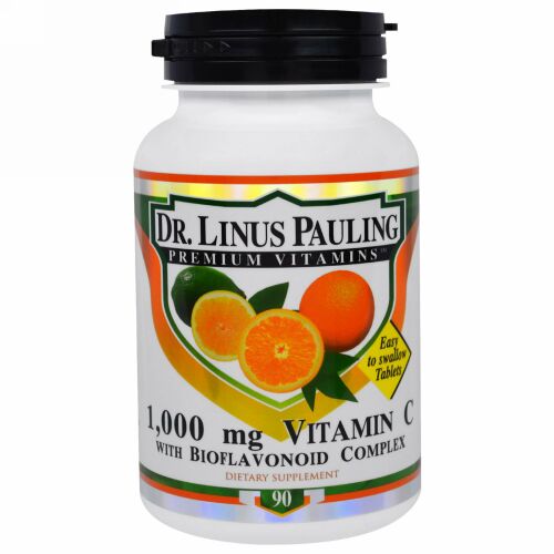 Irwin Naturals, ライナス・ポーリング博士, ビタミンC, 1,000 mg, 90錠