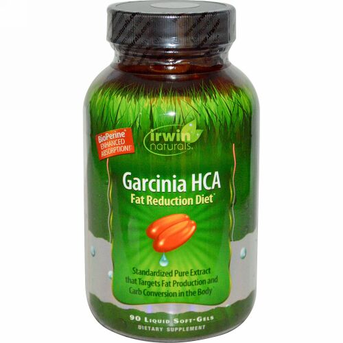 Irwin Naturals, ガルニシア HCA、90リキッドソフトジェル (Discontinued Item)