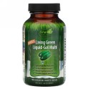 Irwin Naturals, 男性用リビンググリーン・リキッドジェル・マルチ、90 リキッドソフトジェル