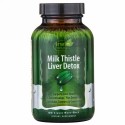 Irwin Naturals, ミルクシスル肝臓解毒液、液体ソフトジェル60錠
