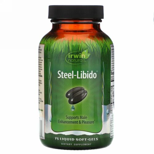 Irwin Naturals, スチール・リビドー, 液状ソフトジェル 75粒