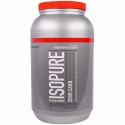 Isopure, ゼロカーボ、タンパク質粉末、ストロベリー＆クリーム、1.36kg（3ポンド）