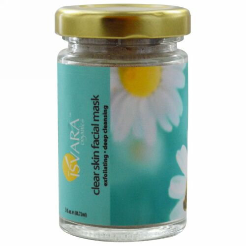 Isvara Organics, クリアスキン・ フェイシャル マスク, 3 オンス (88.72 ml) (Discontinued Item)