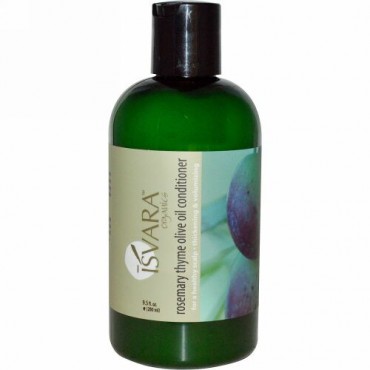 Isvara Organics, コンディショナー, ローズマリー・タイム・オリーブオイル, , 9.5 液量オンス (280 ml) (Discontinued Item)