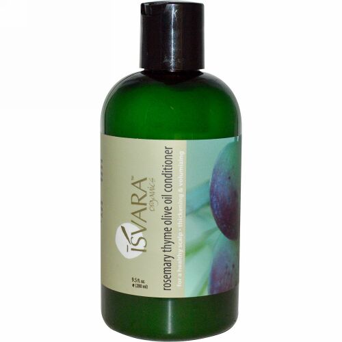 Isvara Organics, コンディショナー, ローズマリー・タイム・オリーブオイル, , 9.5 液量オンス (280 ml) (Discontinued Item)